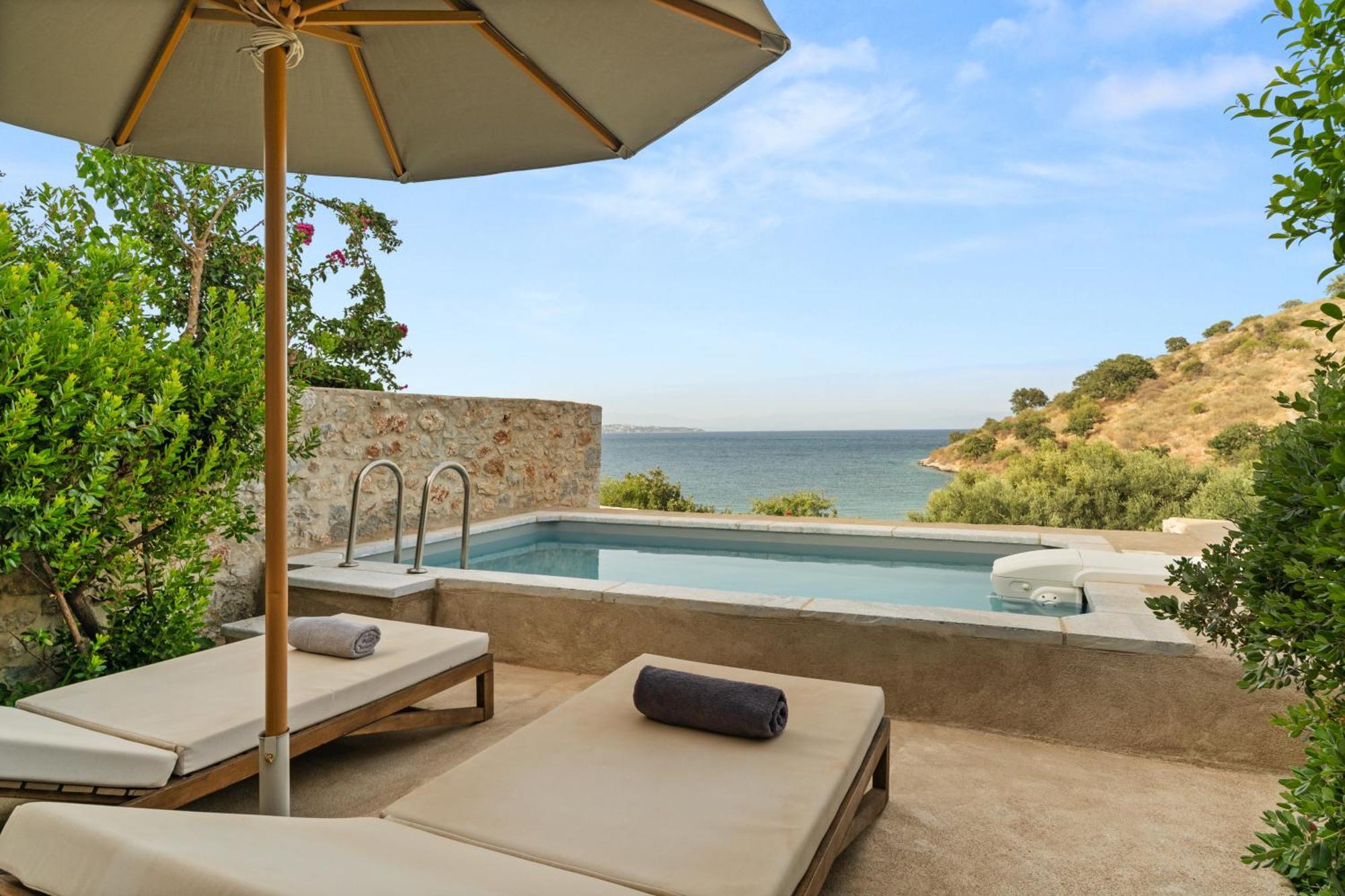 100 Rizes Seaside Resort- Small Luxury Hotels Of The World Kalivia  Pokoj fotografie